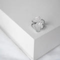 Skinny Statement Diamond Ring