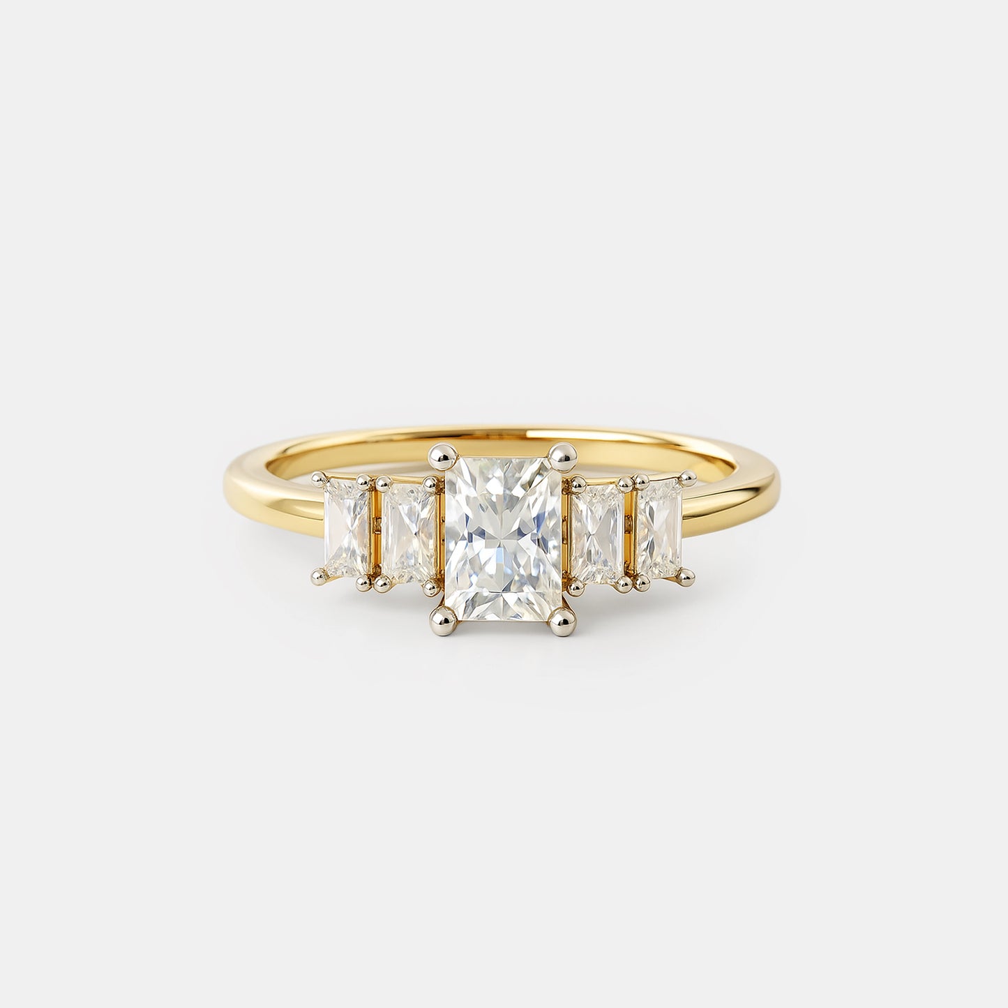 Baguette Glow Ring