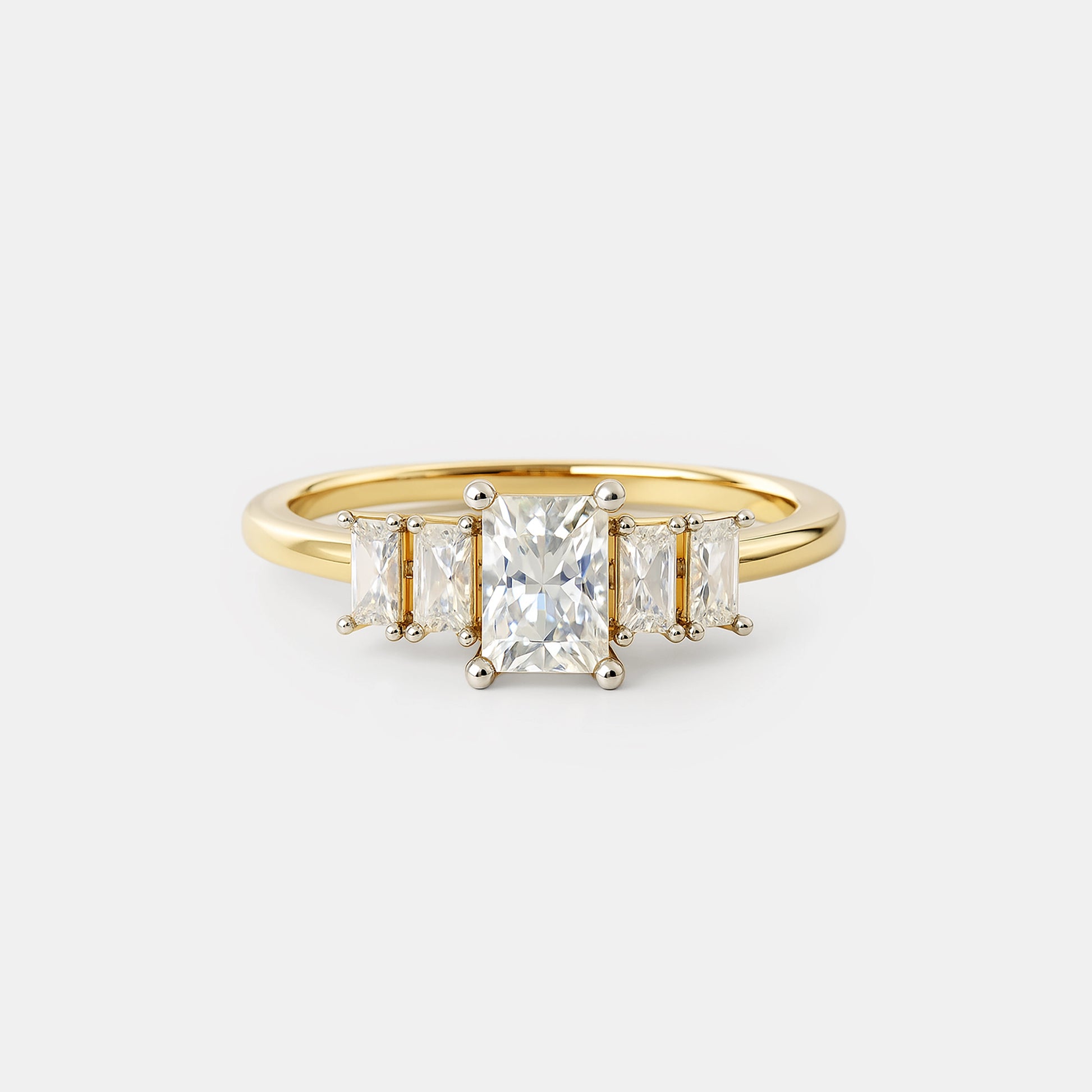 Baguette Glow Ring