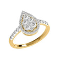 Pear Engagement  Diamond Rings