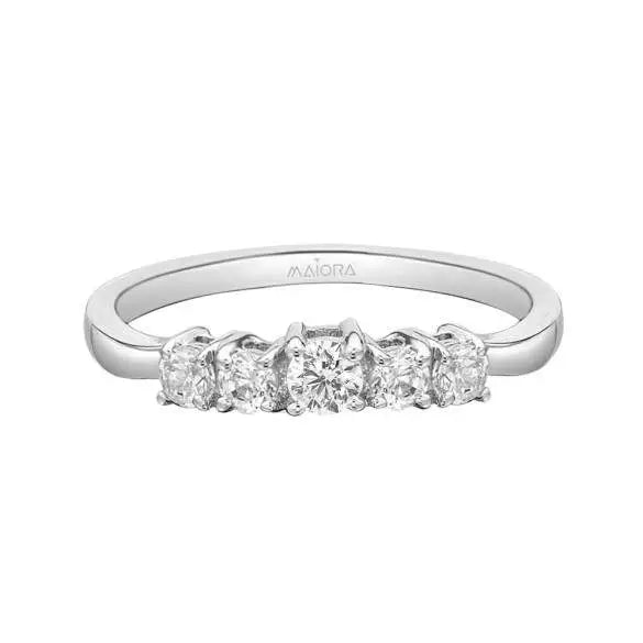 Five-Stone Trellis Ring