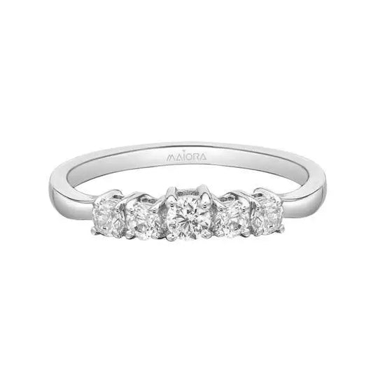 Five-Stone Trellis Ring