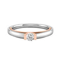 0.50 Carat Dual Layer Solitaire Ring