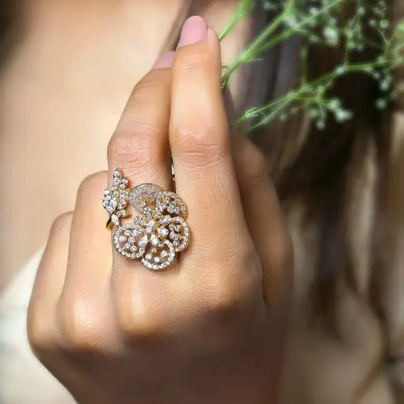 The Nature-Inspired Diamond Ring