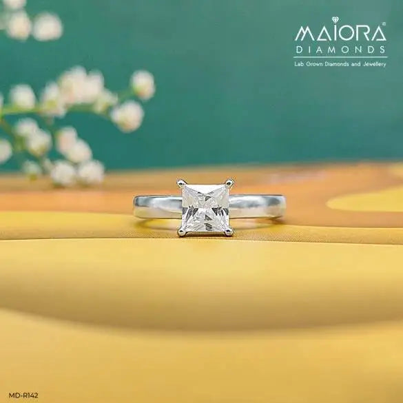 1.5 Carat Princess Cut Ring