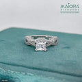 1.5 Carat Princess Cut Diamond Ring