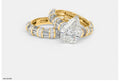 Empire Pear Solitaire Diamond Ring