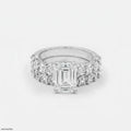 Aarya Solitaire Emerald Diamond Ring