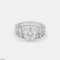 Classic Stack Solitaire Diamond Ring
