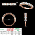 Ovata Aura Diamond Band Ring