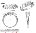 Harmonic Pear Flash Diamond Ring