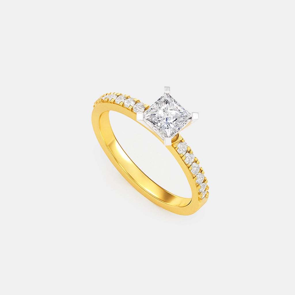 1 Carat Princess Sparkle Rings