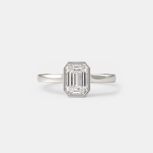 The Modern Emerald Ring