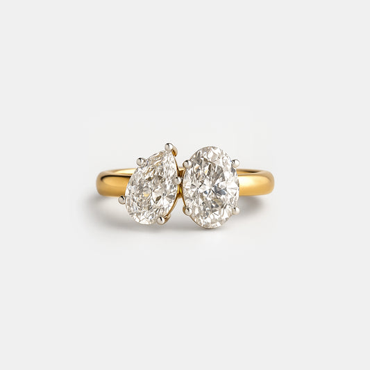 Toi et Moi Duet Ring