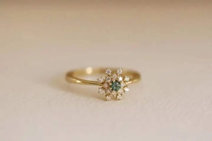 Evergreen Bloom Ring