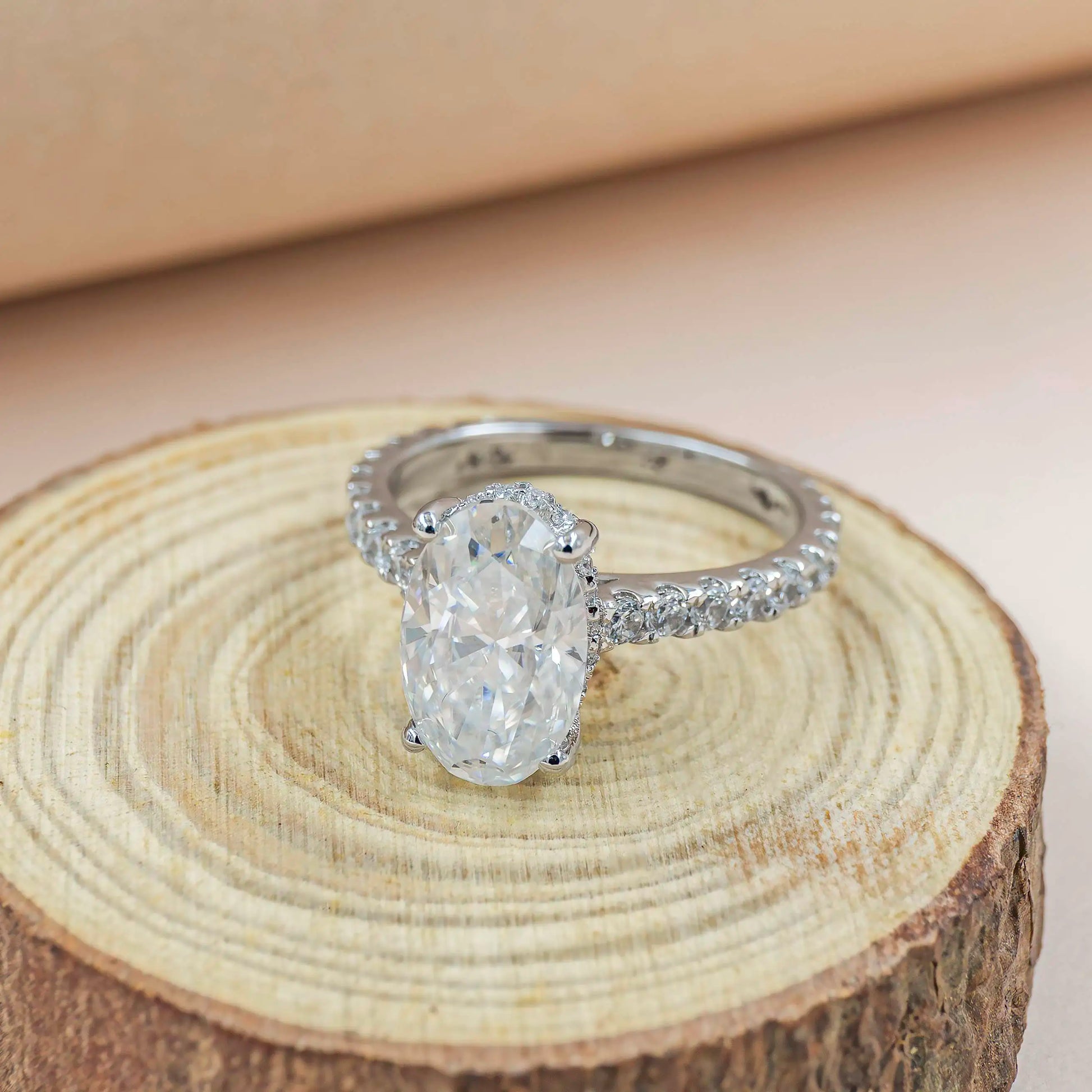 The Oval Radiance Ring