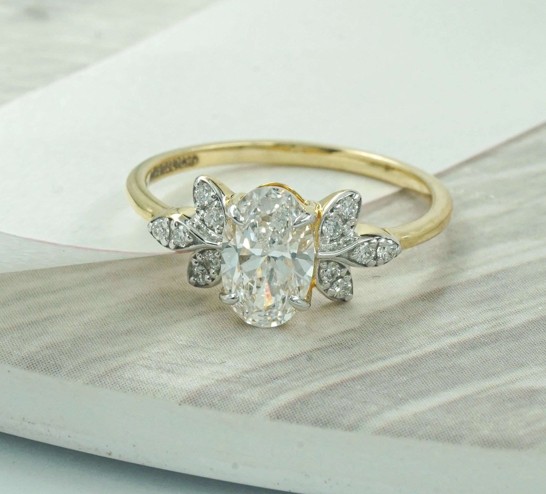 Whispering Petal Ring
