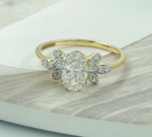 Whispering Petal Ring