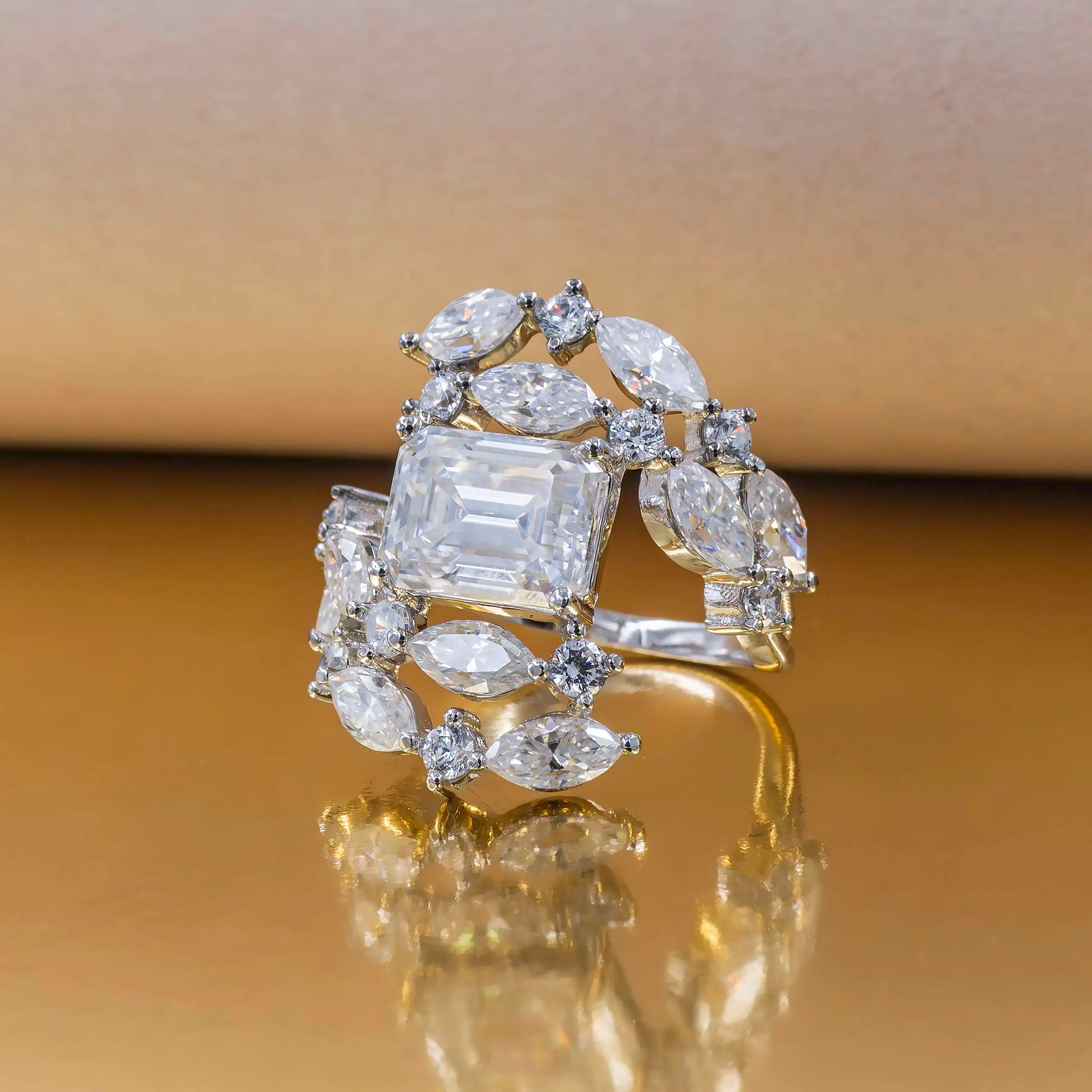 The Marquise Crest Ring