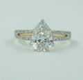 Dual Stream Pear Ring
