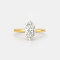Solitaire Marquise Ring