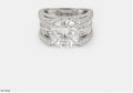 Velora Solitire Diamond Band Ring
