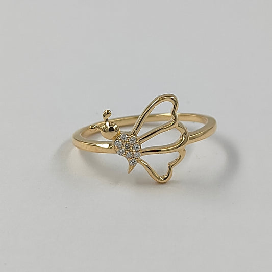 Elysian Wings Lab Diamond Ring